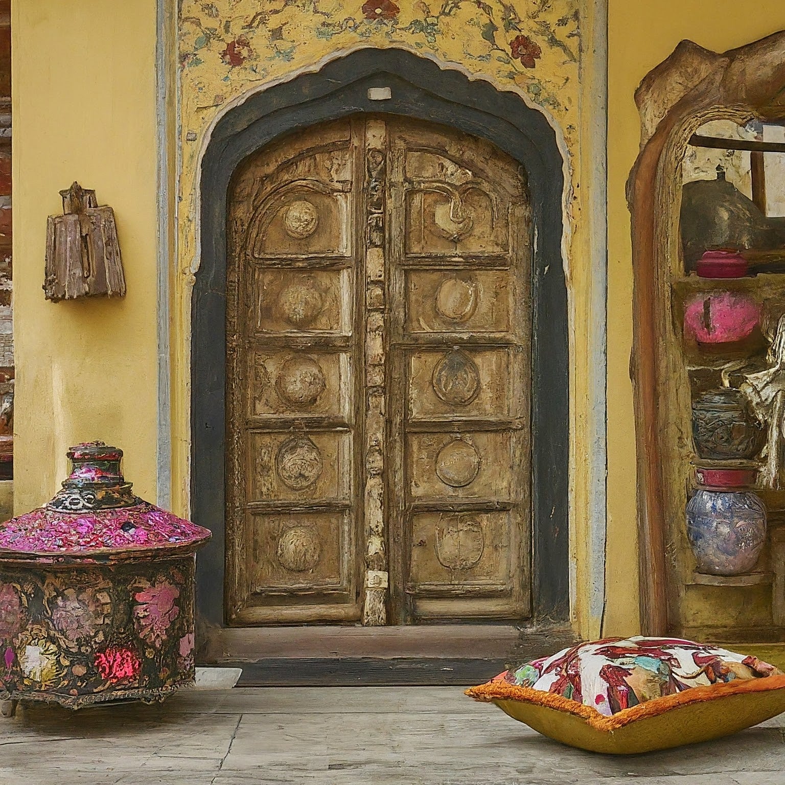 Embracing Jaipur’s Timeless Craftsmanship: The Heart of Taruvaa’s Rustic Furniture